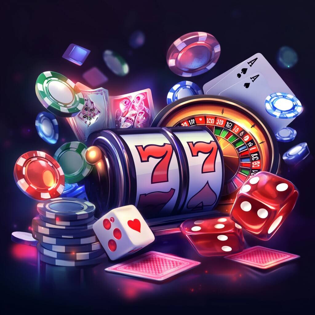 Game Icons Representing Casino Games